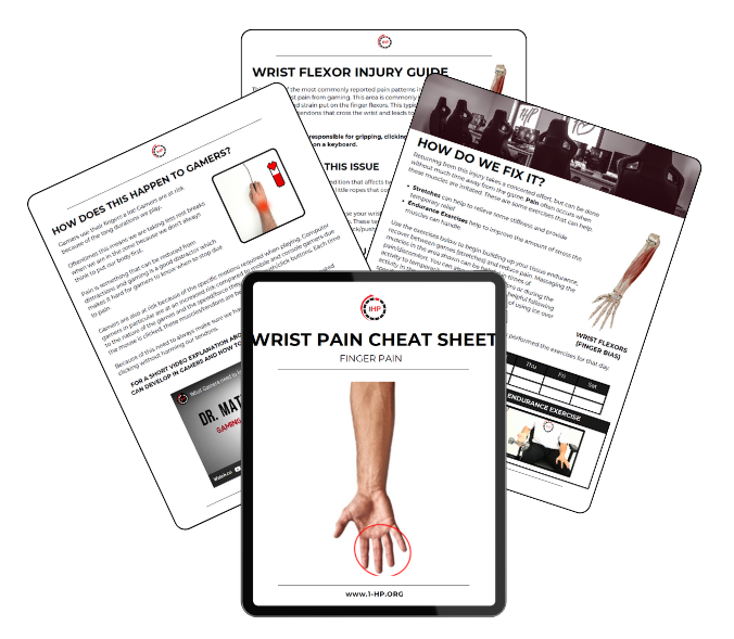 Wrist pain cheat sheet preview